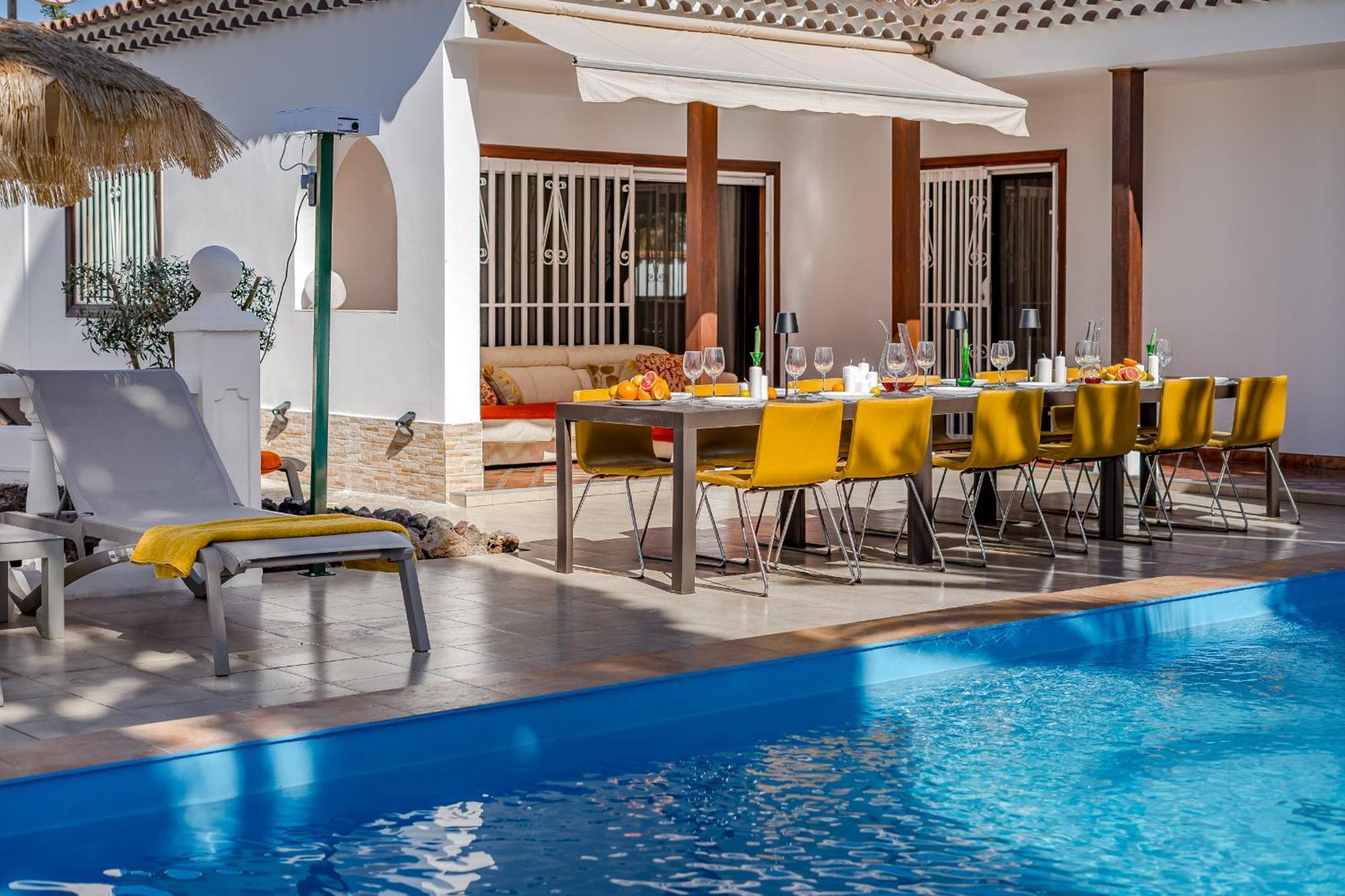 Villa 4Bed Private Pool En Los Cristianos Los Cristianos (Tenerife) Exterior foto