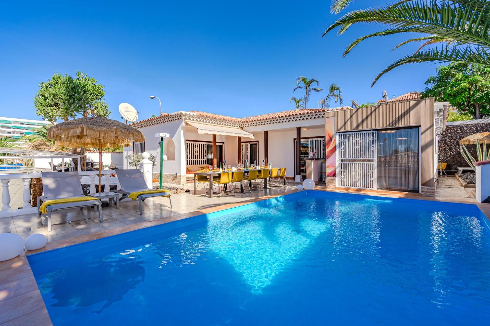Villa 4Bed Private Pool En Los Cristianos Los Cristianos (Tenerife) Exterior foto