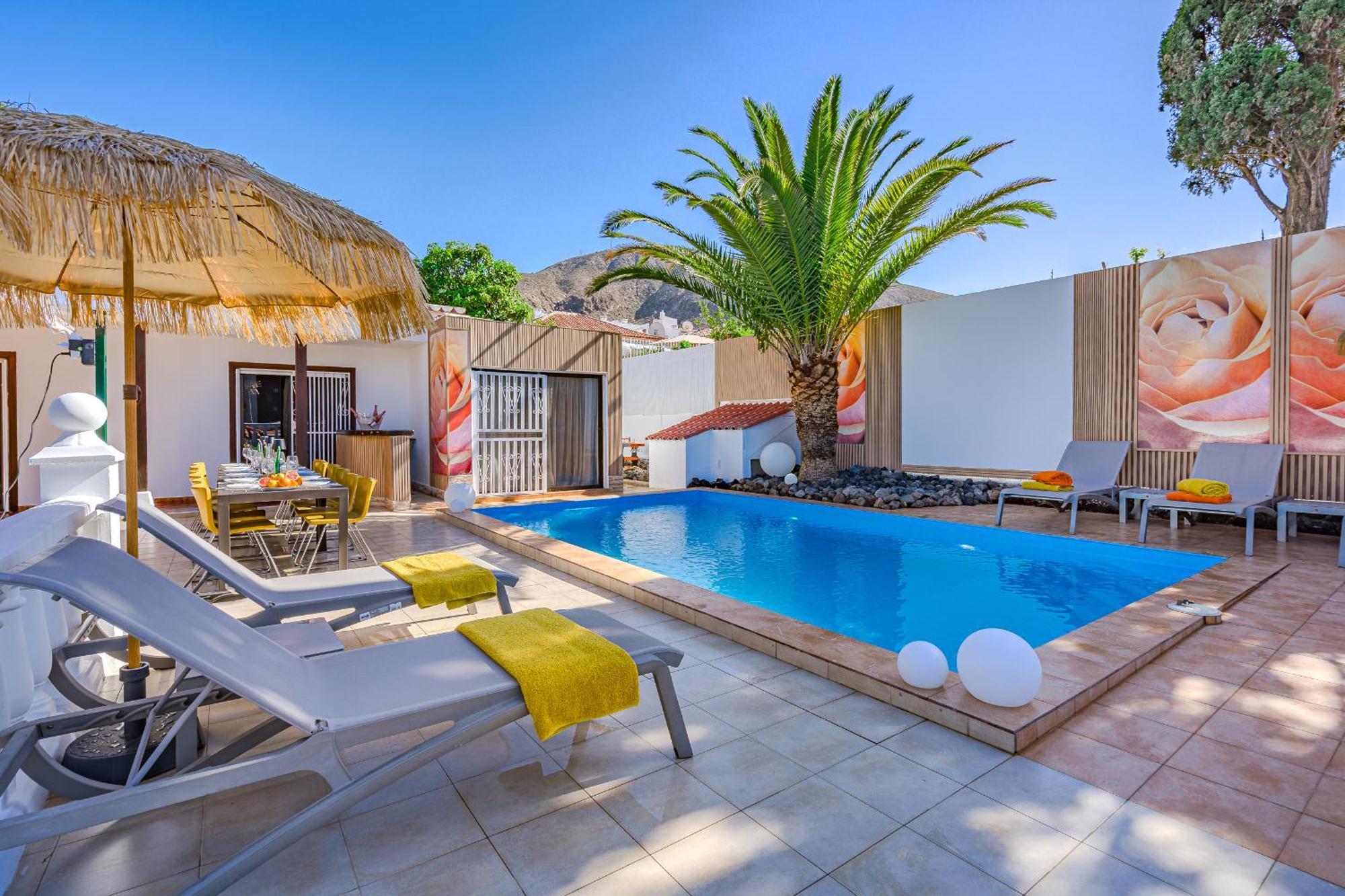 Villa 4Bed Private Pool En Los Cristianos Los Cristianos (Tenerife) Exterior foto