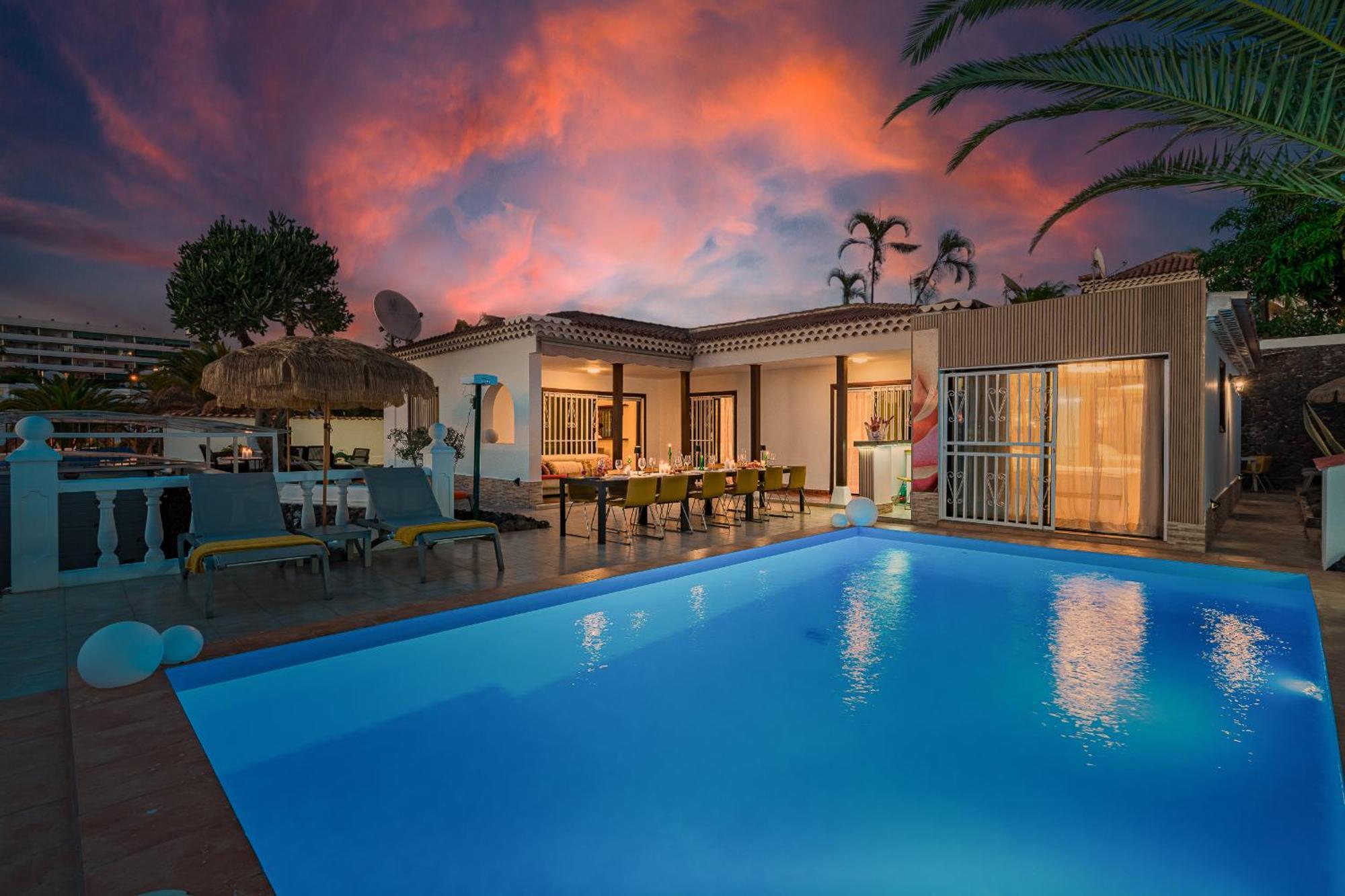 Villa 4Bed Private Pool En Los Cristianos Los Cristianos (Tenerife) Exterior foto
