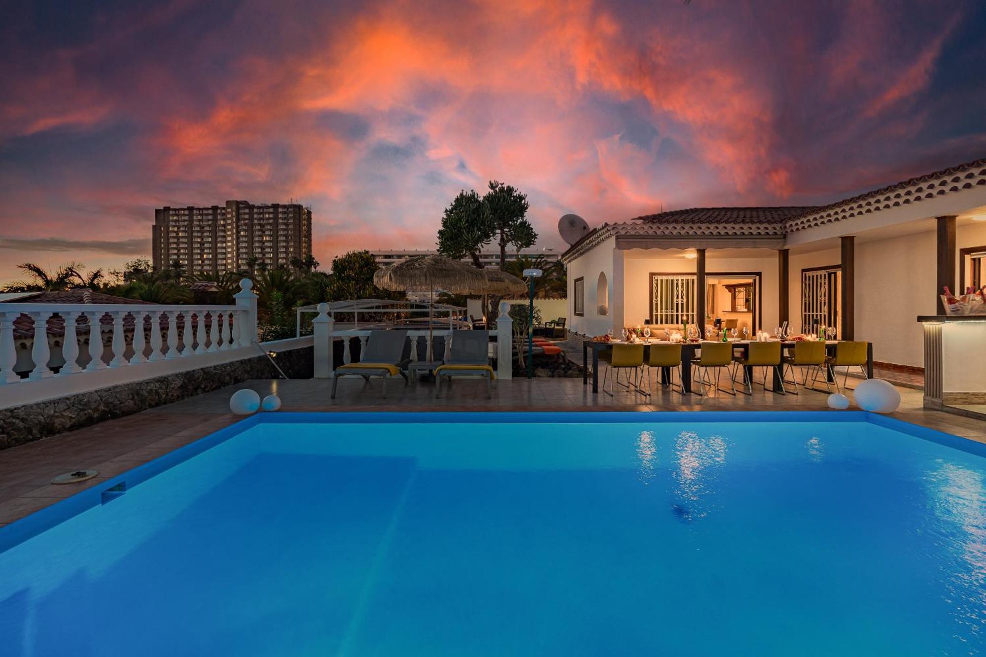 Villa 4Bed Private Pool En Los Cristianos Los Cristianos (Tenerife) Exterior foto